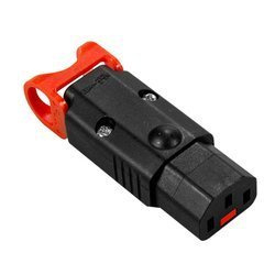 IEC-PA130100BK złącze zasilające IEC Lock