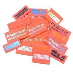 Czerwony termokurcz 3:1 z nadrukiem dwustronnym, rurka termokurczliwa