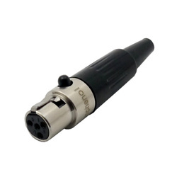 AG4F Amphenol female mini-XLR connector