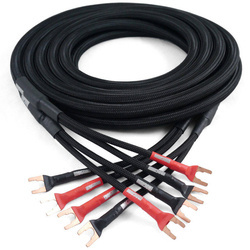 Studio Speaker 2x4 Mogami speaker cable Spades