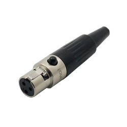 AG3F Amphenol female mini-XLR connector