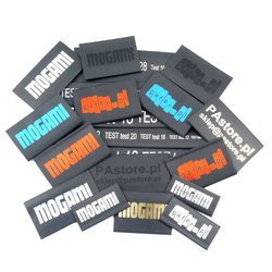 Black heat shrink tube 2:1 with double-sided printing