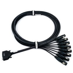 XLRF - DB25 M Pro D-Sub Mogami analogue multipair cable