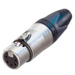 NC5FXX Neutrik female XLR connector