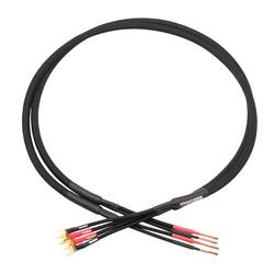 spades - bare wire Studio Speaker 2x4 Mogami speaker cable