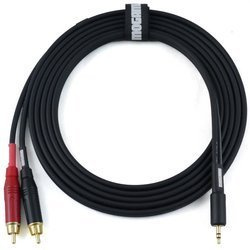 TRS mini - 2x RCA iPod/MP3 Mogami Interkonekt