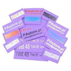 Purple heat shrink tube 2:1 with double-sided printing